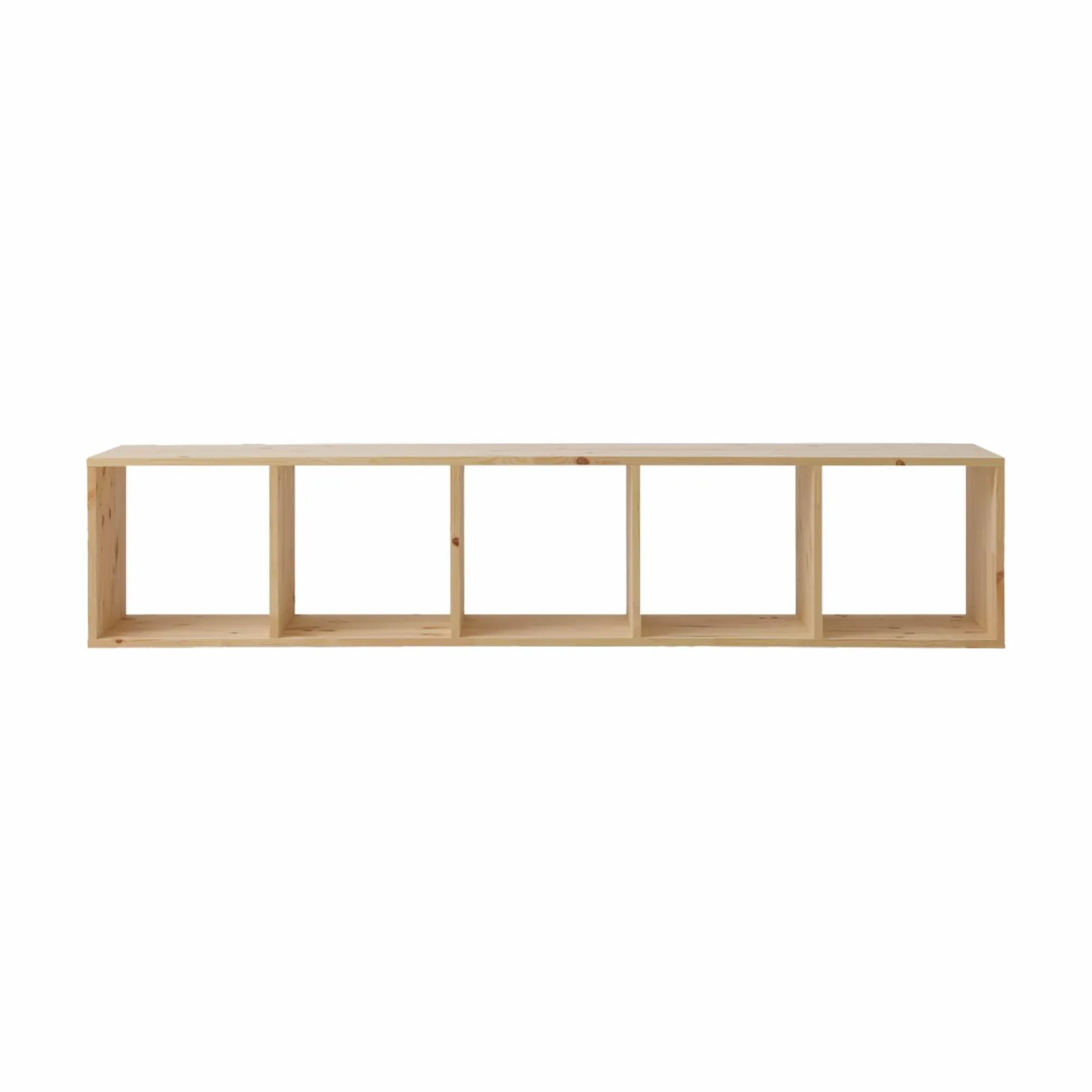 Etagères>Camif Etagère bois massif 5 cases Elio