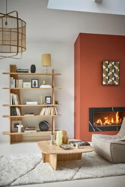 Etagères>Camif Etagère chêne massif Maëlle