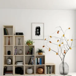 Etagères|Bibliothèques>Camif Etagère escalier bois massif grande version Elio