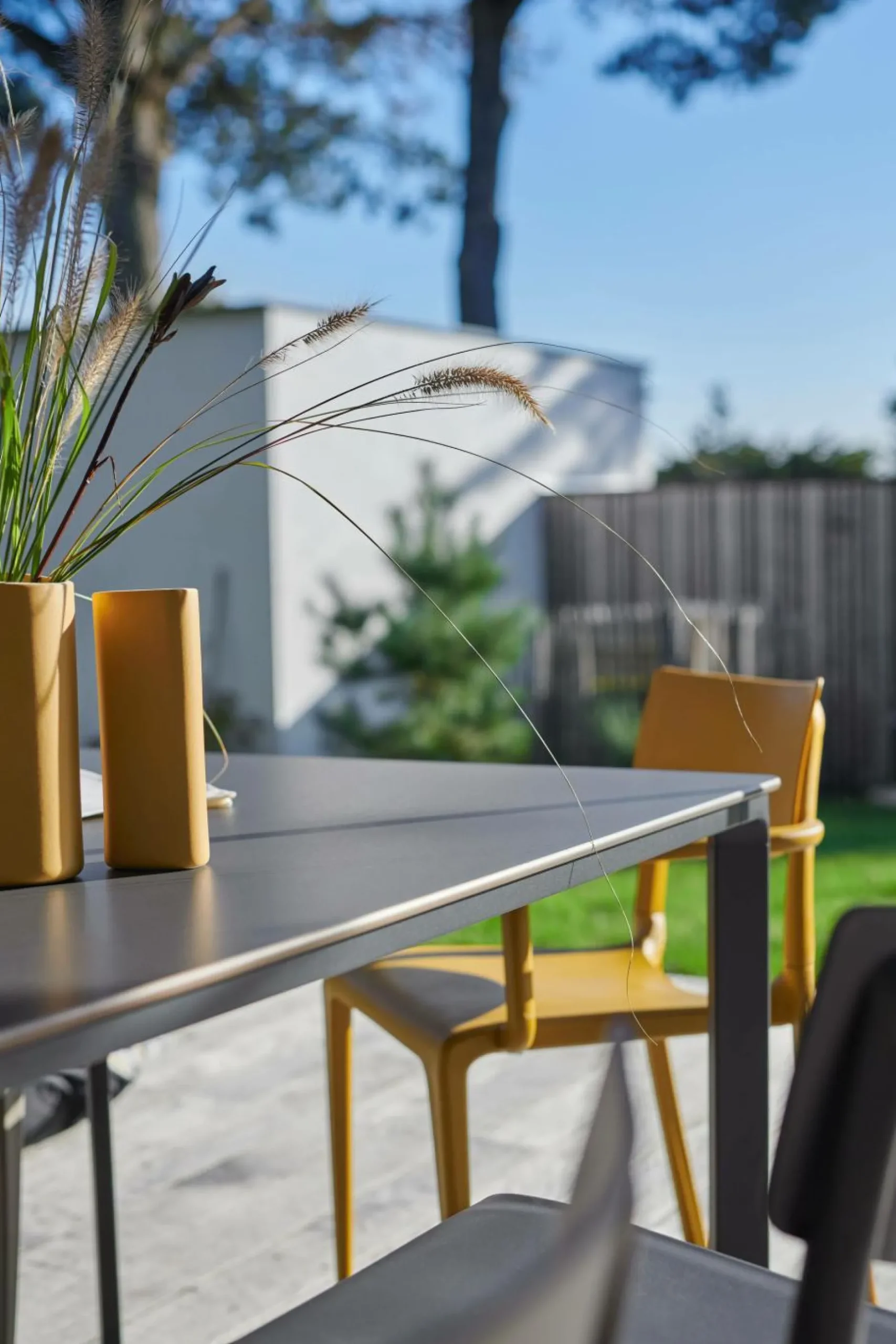 Fauteuils De Jardin>Camif EZPELETA Lot de 2 Fauteuils Empilables Town - Taupe