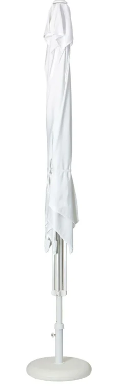 Parasols></noscript>Camif EZPELETA Parasol 250 x 250 cm Eolo en Aluminium - Blanc