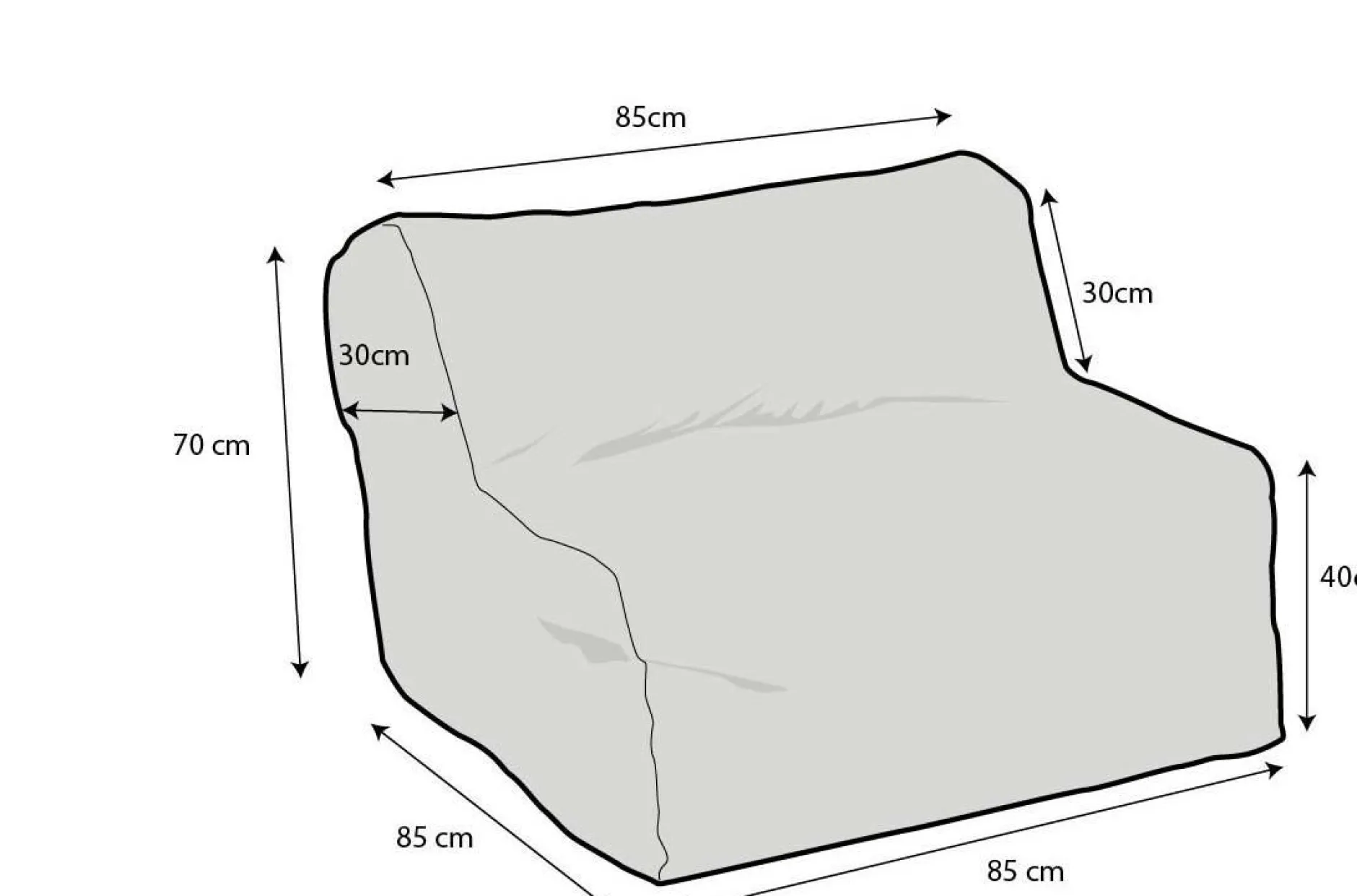 Poufs, Poires Et Coussins De Sol|Poufs, Poires Et Coussins De Sol>Camif Fauteuil de Jardin Recyclé Heva - Tomette