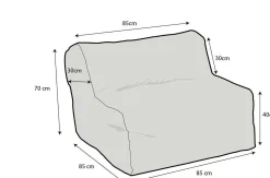 Poufs, Poires Et Coussins De Sol|Poufs, Poires Et Coussins De Sol></noscript>Camif Fauteuil de Jardin Recyclé Heva - Sable