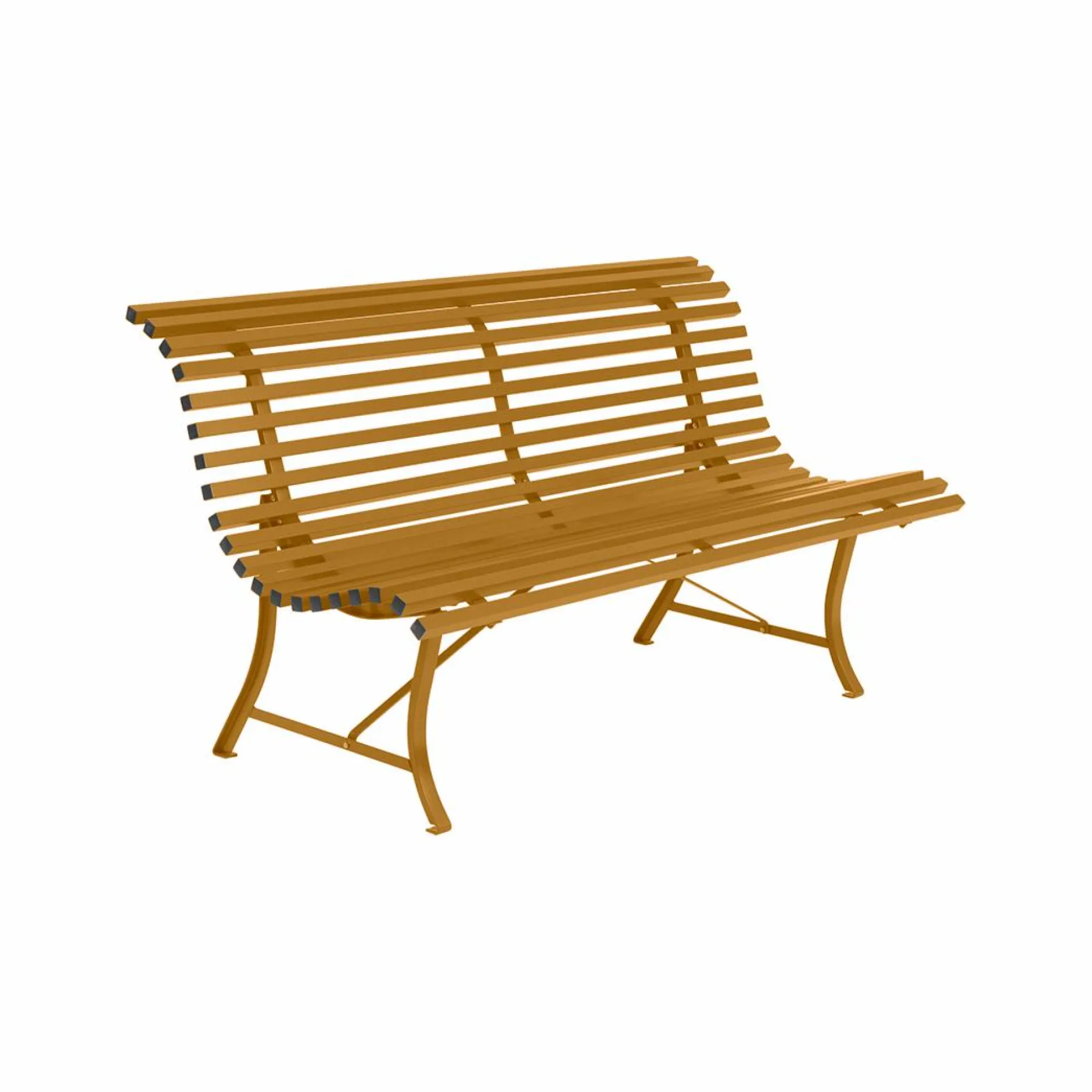 Bancs De Jardin>Camif FERMOB Banc 3 Places 150 cm Louisiane en Acier - Pain d'épice