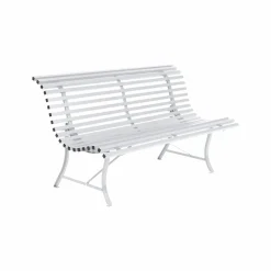 Bancs De Jardin>Camif FERMOB Banc 3 Places 150 cm Louisiane en Acier - Blanc