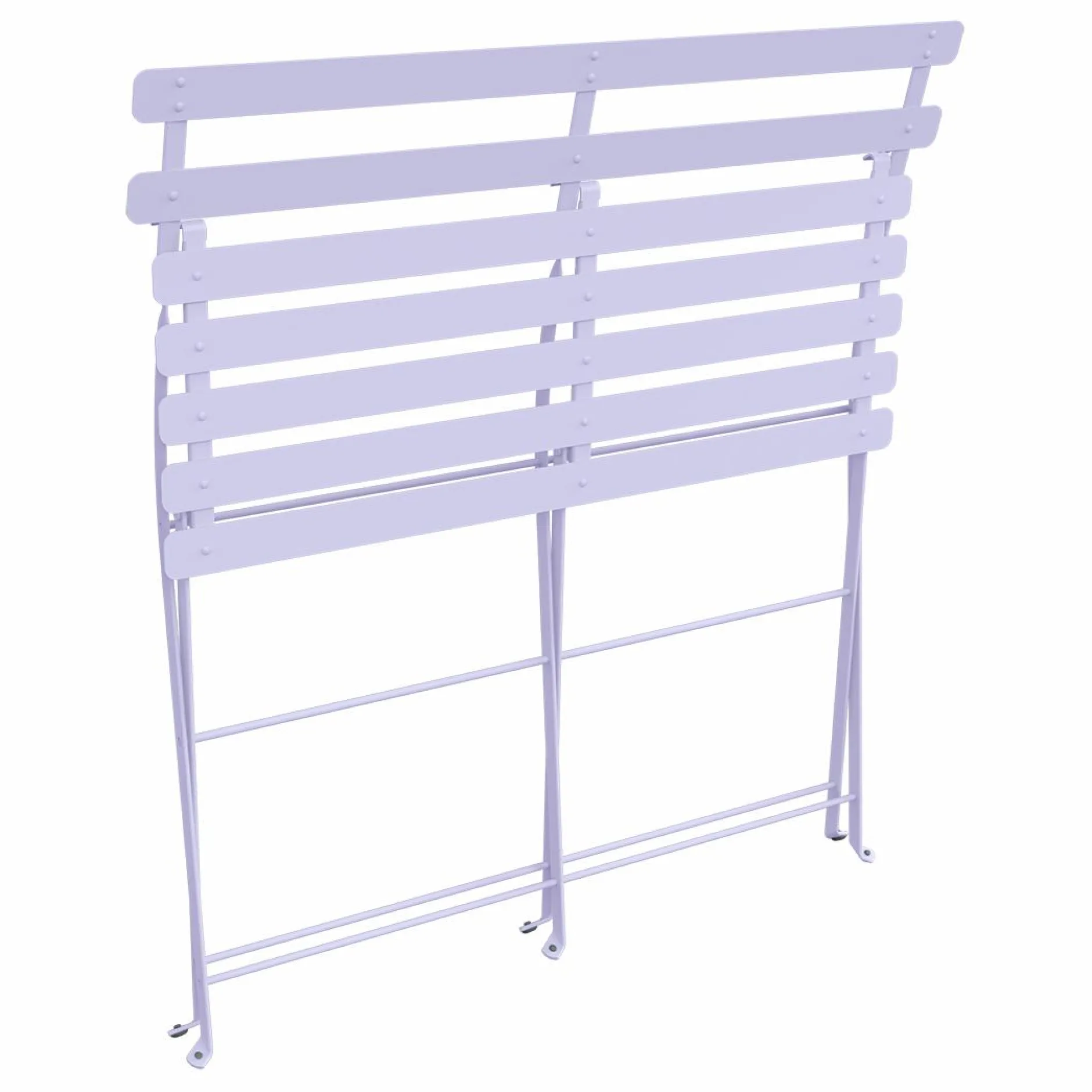 Canapés Et Fauteuils De Jardin>Camif FERMOB Banquette Pliante 2 Places Bistro en Acier - Guimauve