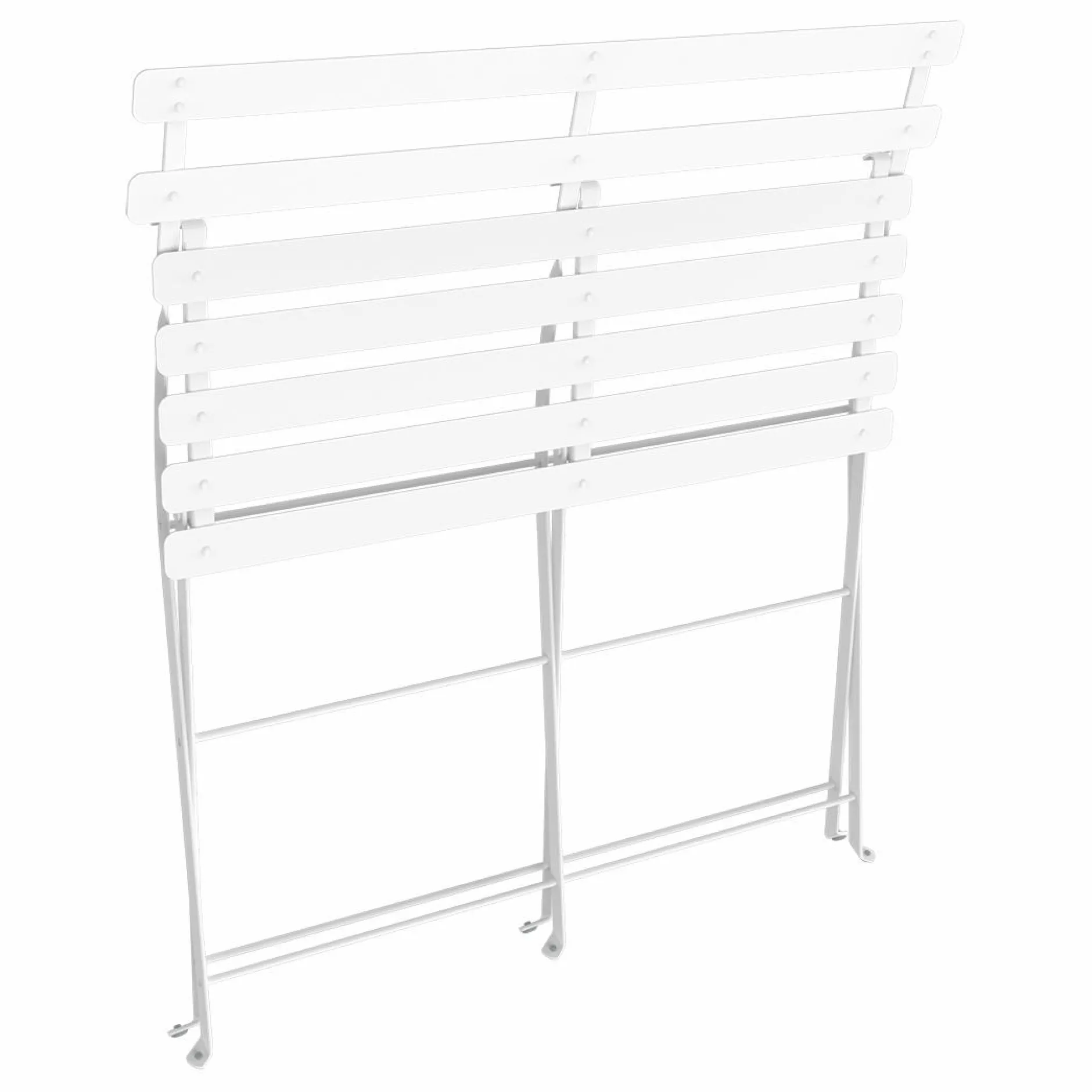 Canapés Et Fauteuils De Jardin>Camif FERMOB Banquette Pliante 2 Places Bistro en Acier - Blanc