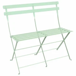 Canapés Et Fauteuils De Jardin>Camif FERMOB Banquette Pliante 2 Places Bistro en Acier - Menthe Glaciale