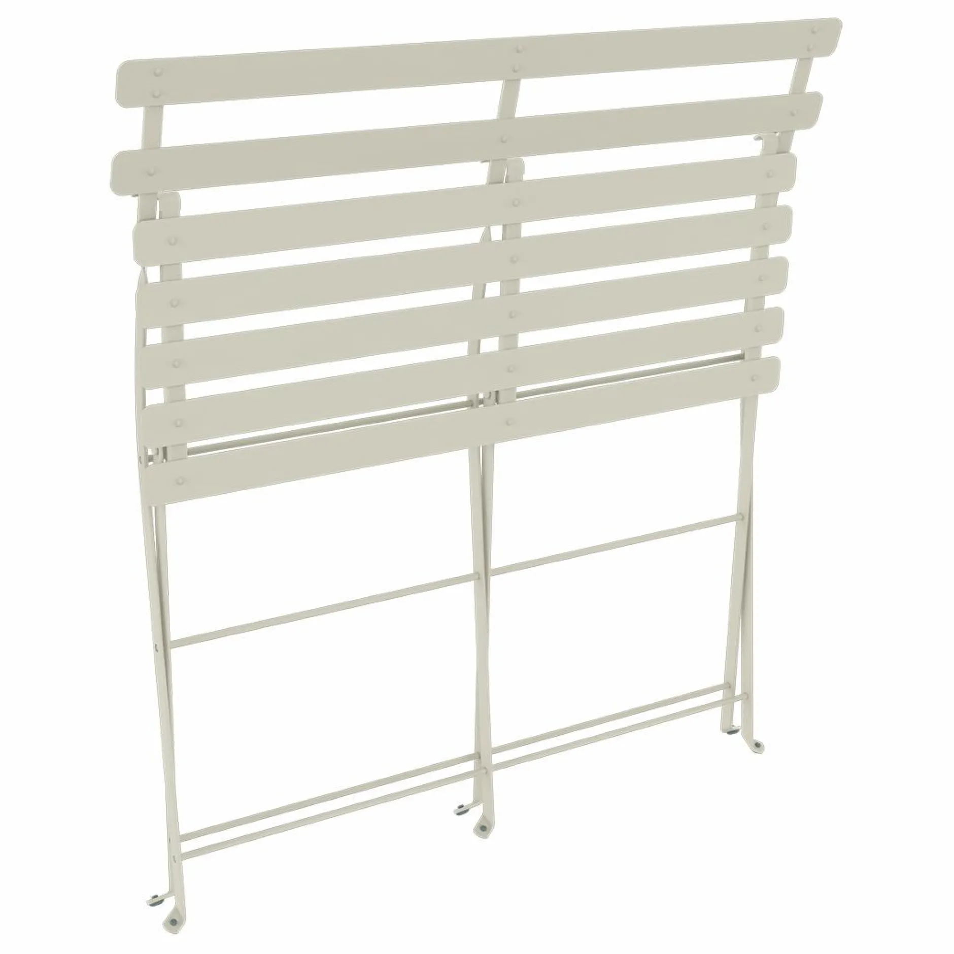 Canapés Et Fauteuils De Jardin>Camif FERMOB Banquette Pliante 2 Places Bistro en Acier - Gris Argile