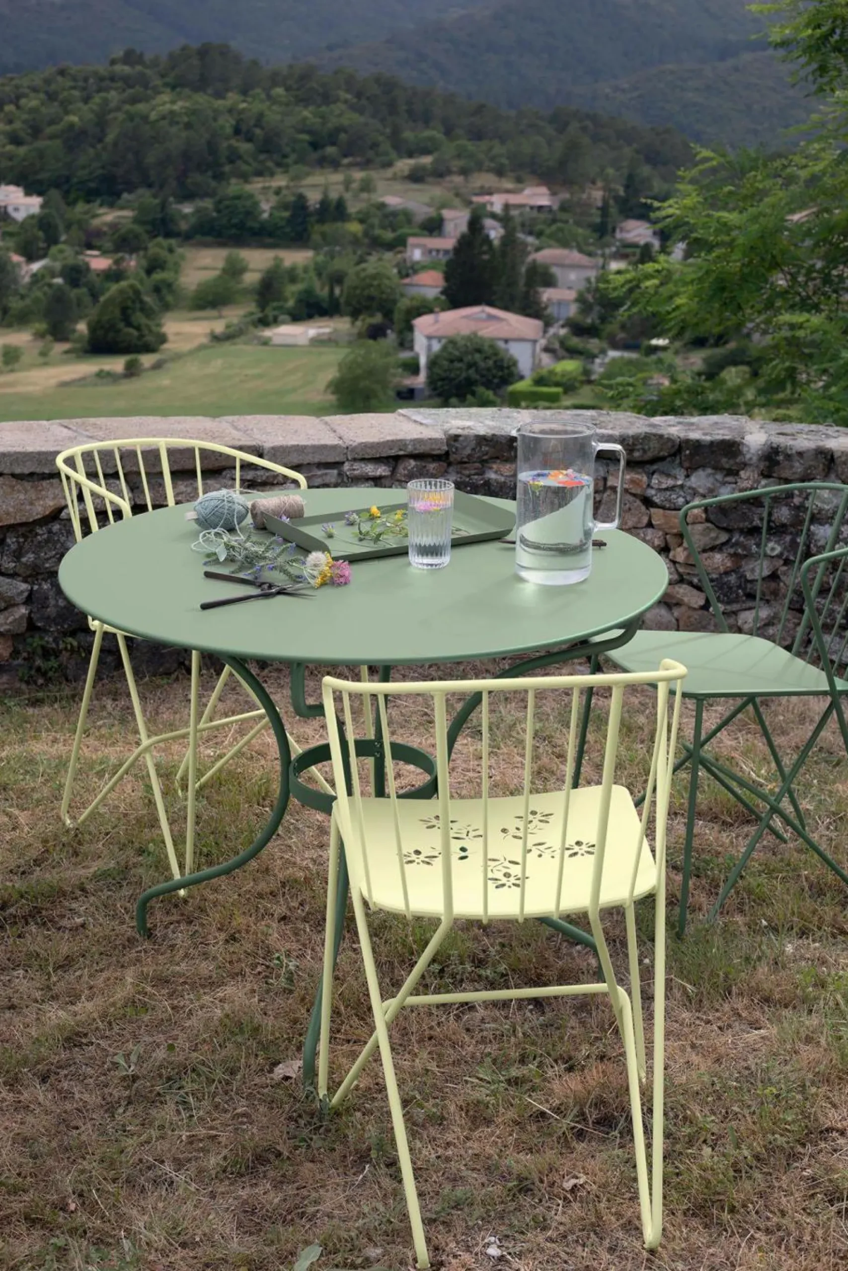 Fauteuils De Jardin>Camif FERMOB Bridge FLOWER assise pleine - Muscade