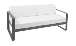 Canapés Et Fauteuils De Jardin>Camif FERMOB Canapé 2 Places Bellevie Blanc Grisé en Aluminium - Romarin