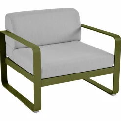 Canapés Et Fauteuils De Jardin>Camif FERMOB Fauteuil Bellevie Gris Flanelle en Aluminium - Pesto
