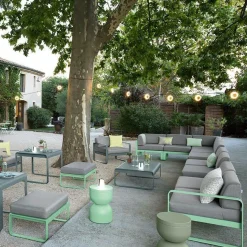 Canapés Et Fauteuils De Jardin>Camif FERMOB Fauteuil Bellevie Gris Flanelle en Aluminium - Muscade