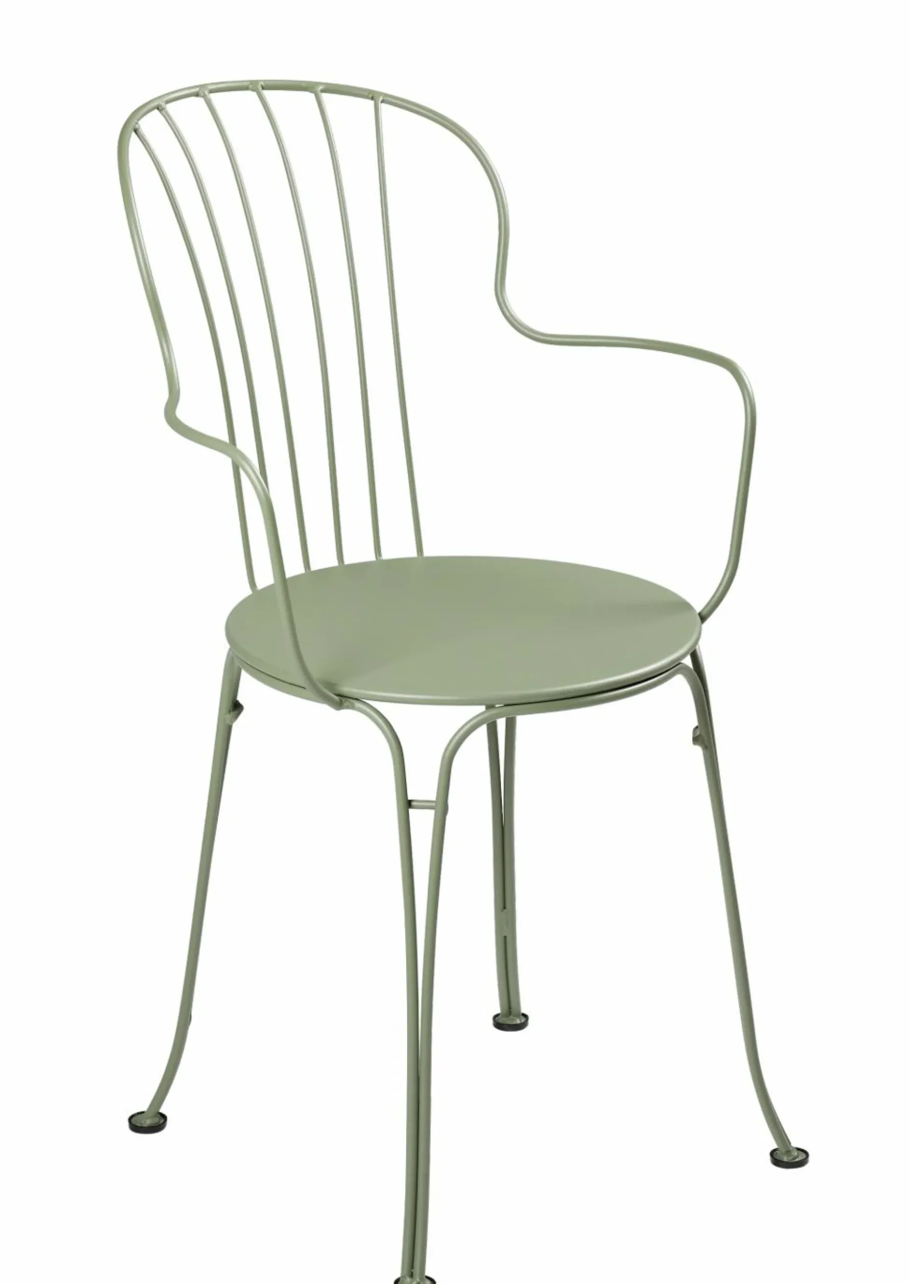 Fauteuils De Jardin>Camif FERMOB Lot de 2 Fauteuils Empilables Opéra+ en Acier - Cactus