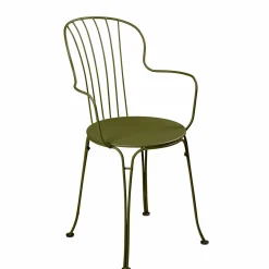 Fauteuils De Jardin>Camif FERMOB Lot de 2 Fauteuils Empilables Opéra+ en Acier - Pesto