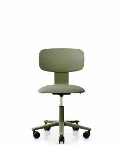 Chaises De Bureau>Camif FLOKK Chaise de bureau assise capitonnée Tion 2140 - Vert Mousse
