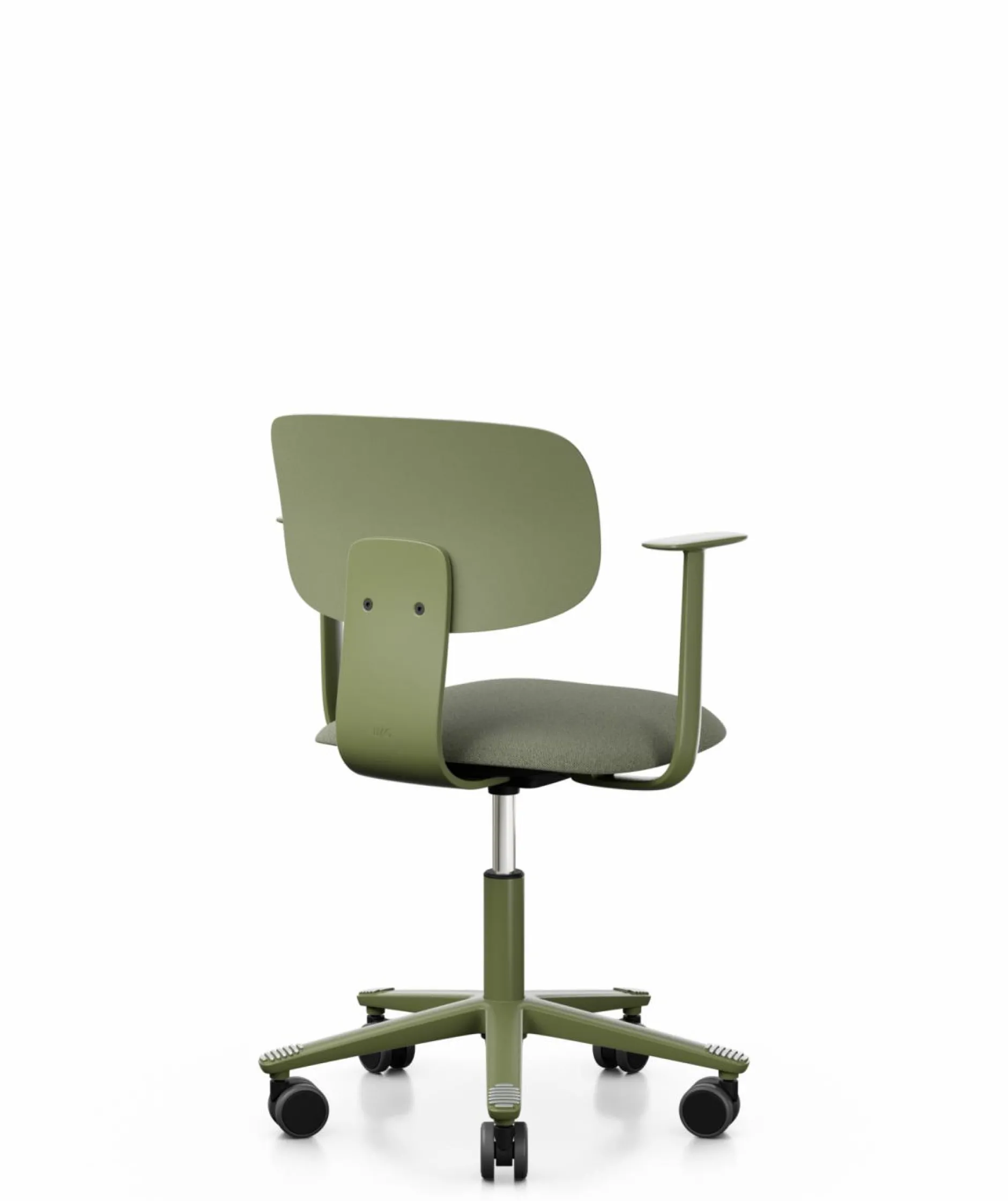 Chaises De Bureau>Camif FLOKK Chaise de bureau assise capitonnée avec accoudoirs Tion 2140 - Vert Mousse