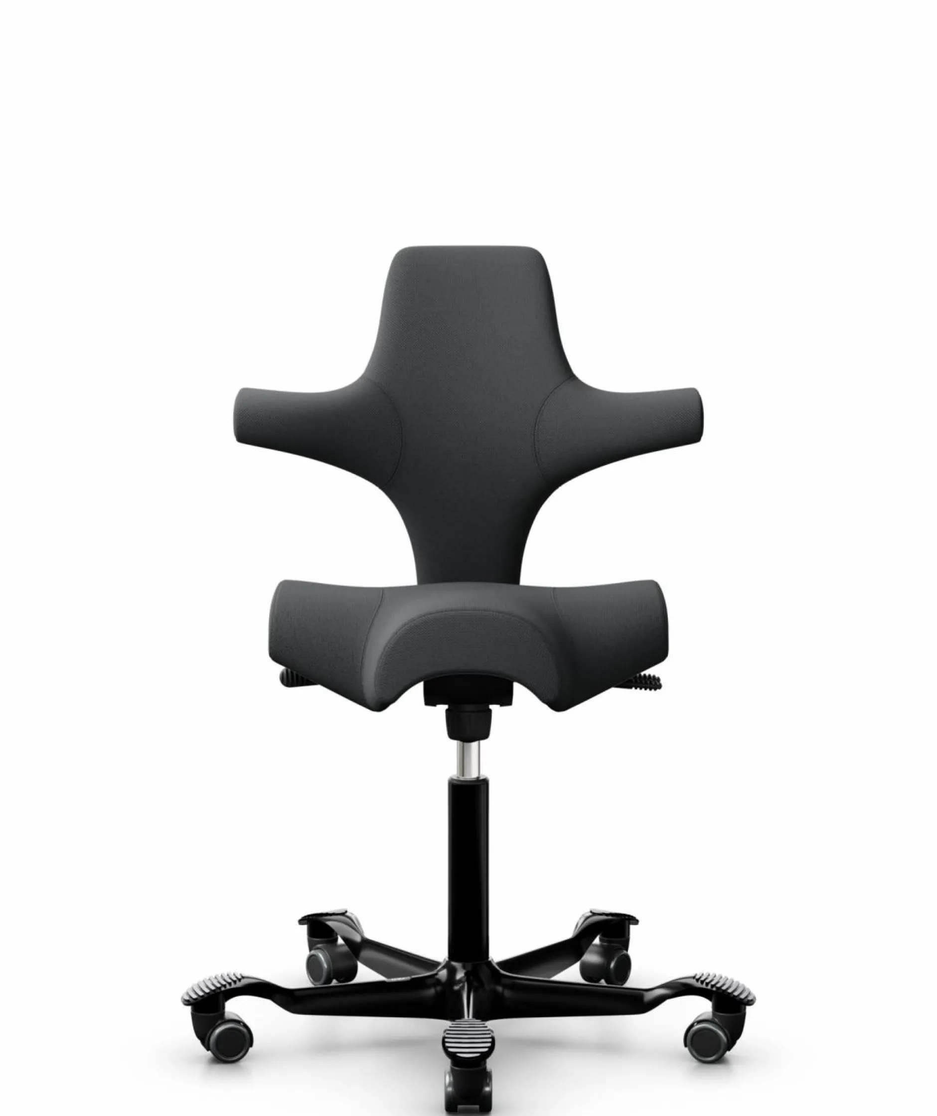 Chaises De Bureau>Camif FLOKK Chaise de bureau assis debout Capisco 8106 - - Roulettes pour sol dur Gris Anthracite