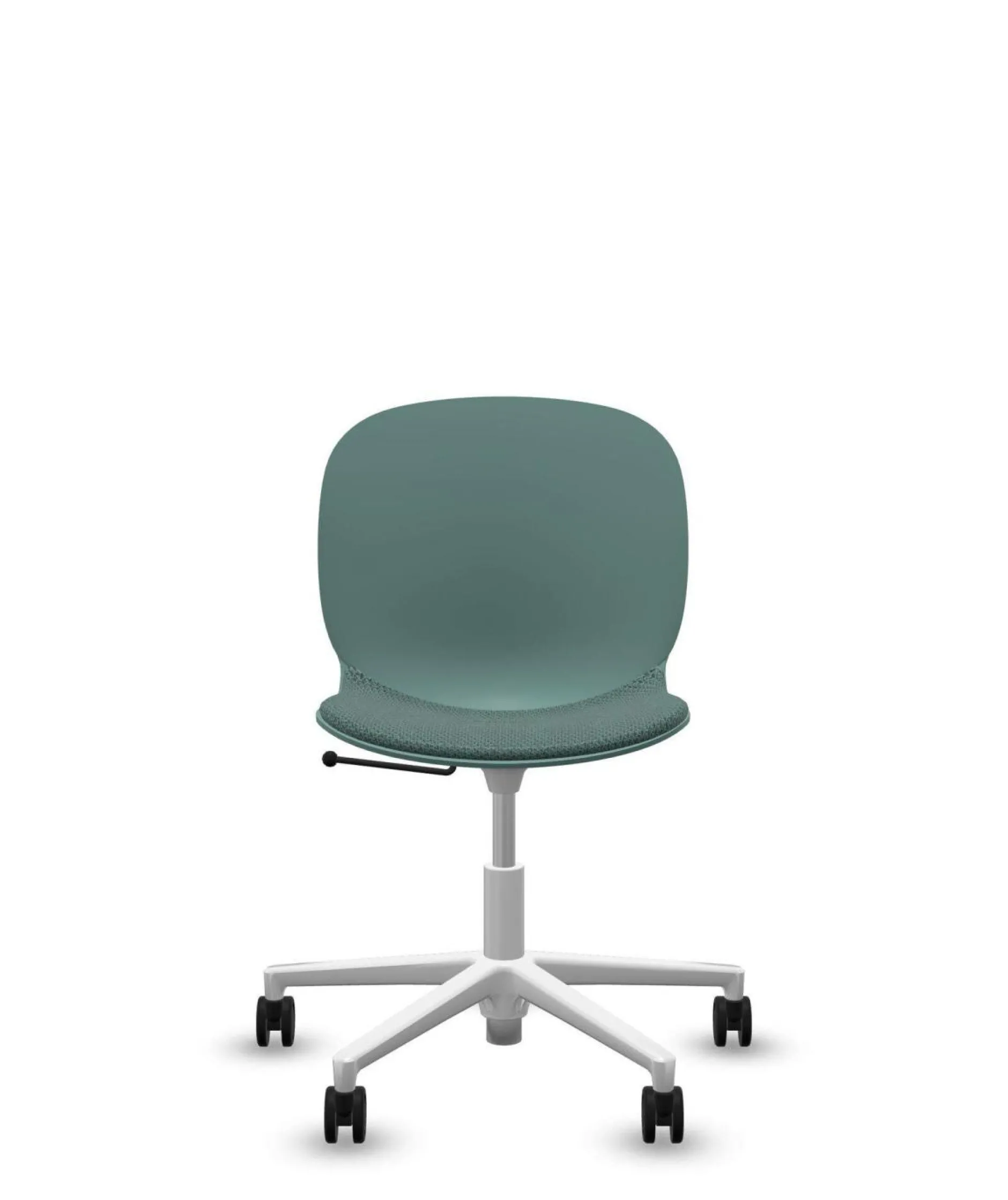 Chaises De Bureau>Camif FLOKK Chaise de bureau assise capitonnée Noor 6070S - Bleu Vert