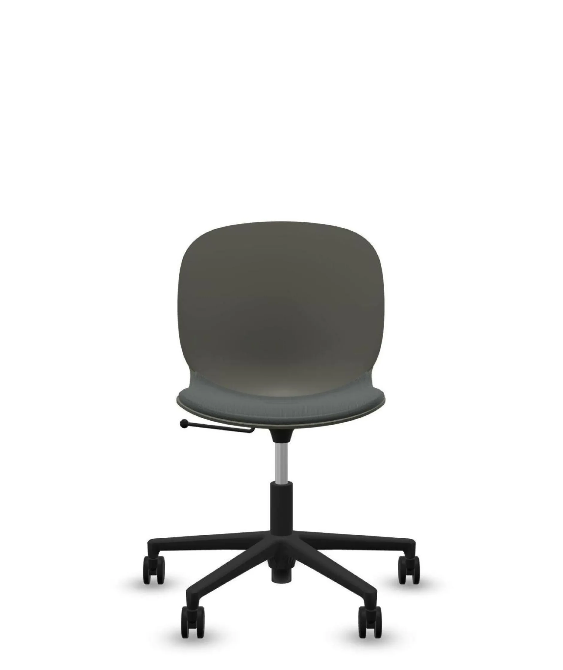Chaises De Bureau>Camif FLOKK Chaise de bureau assise capitonnée Noor 6070S - Gris