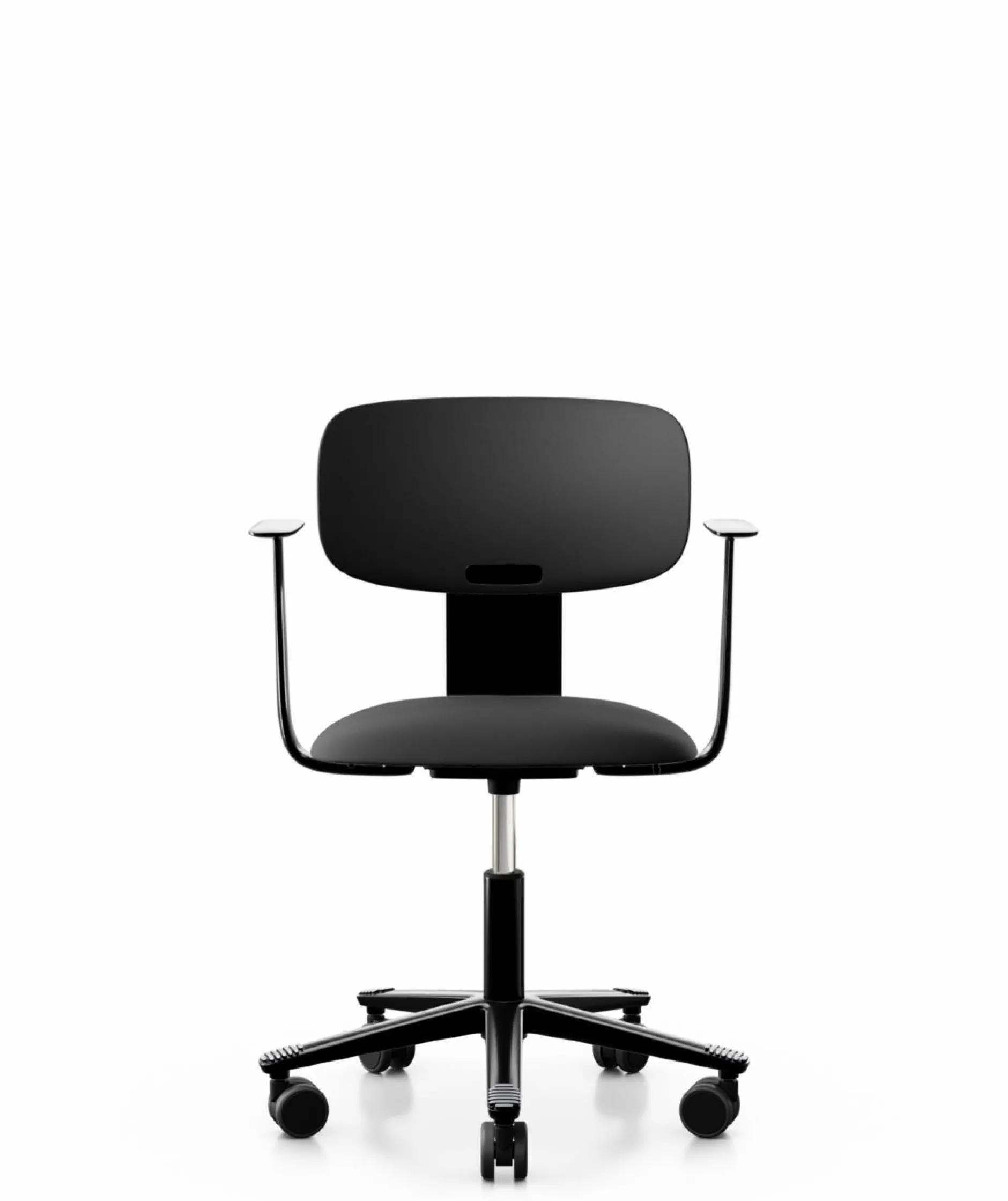 Chaises De Bureau>Camif FLOKK Chaise de bureau assise capitonnée avec accoudoirs Tion 2140 - Noir
