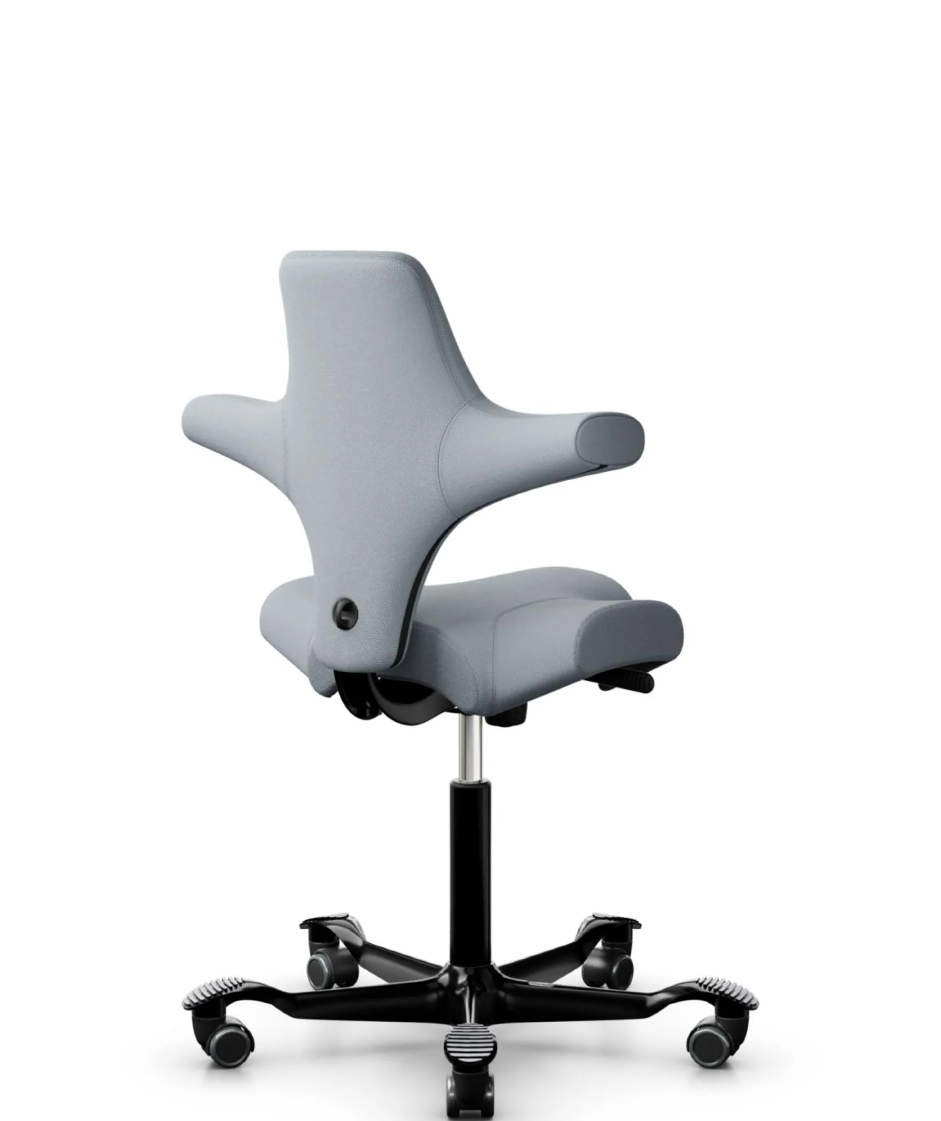 Chaises De Bureau>Camif FLOKK Chaise de bureau assis debout Capisco 8106 - - Roulettes pour sol dur Gris Clair