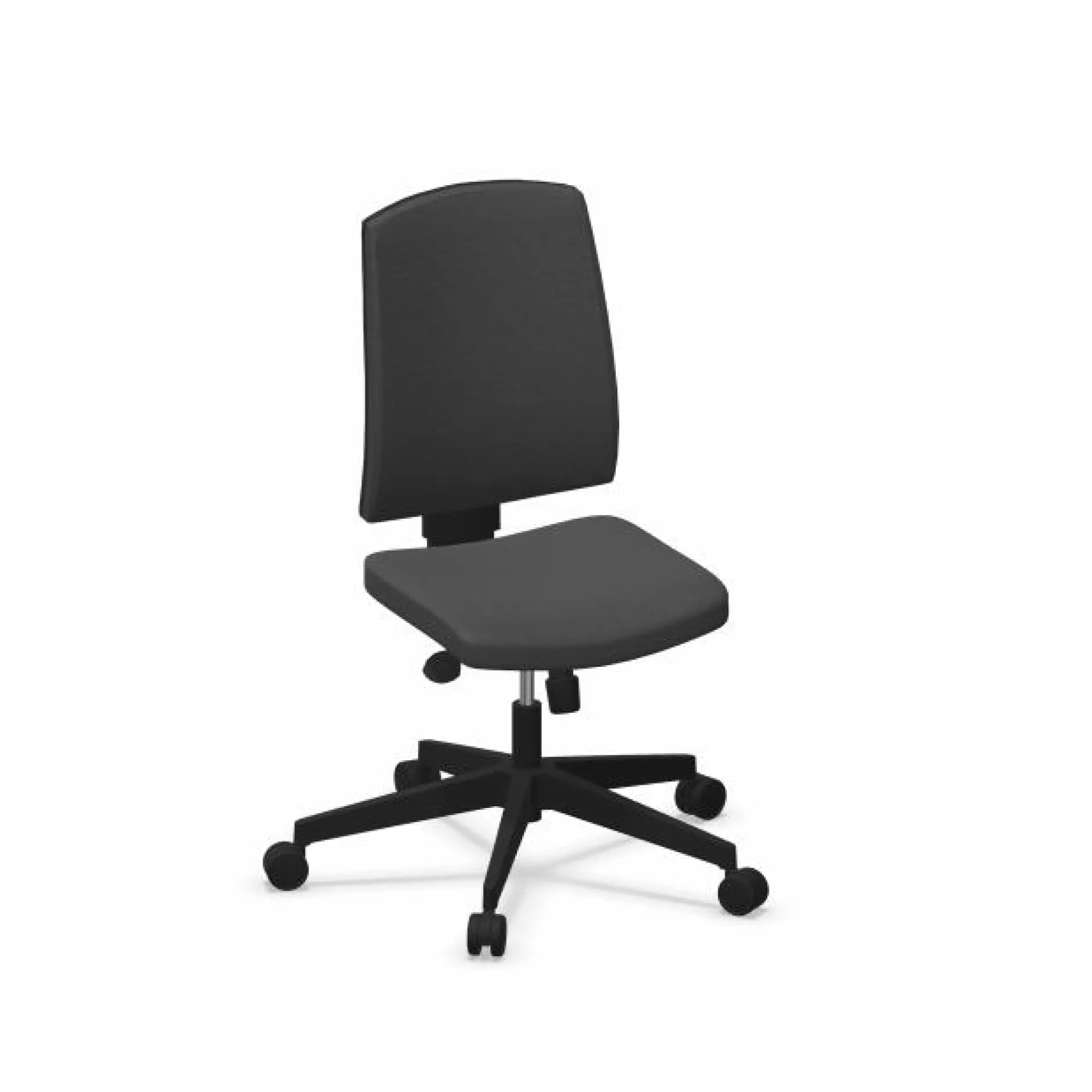 Chaises De Bureau>Camif FLOKK Chaise de bureau Raya 21S - - Roulettes pour sol dur Gris Anthracite