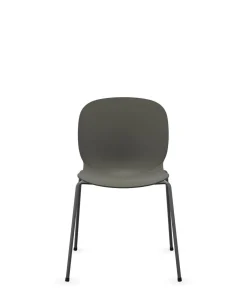 Chaises De Bureau>Camif FLOKK Chaise empilable coque polypropilène et pieds métal Noor 6050 - Gris