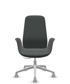 Chaises De Bureau>Camif FLOKK Fauteuil de bureau assise ergonomique Ellie Pro 10ST - - Roulettes pour sol dur Gris