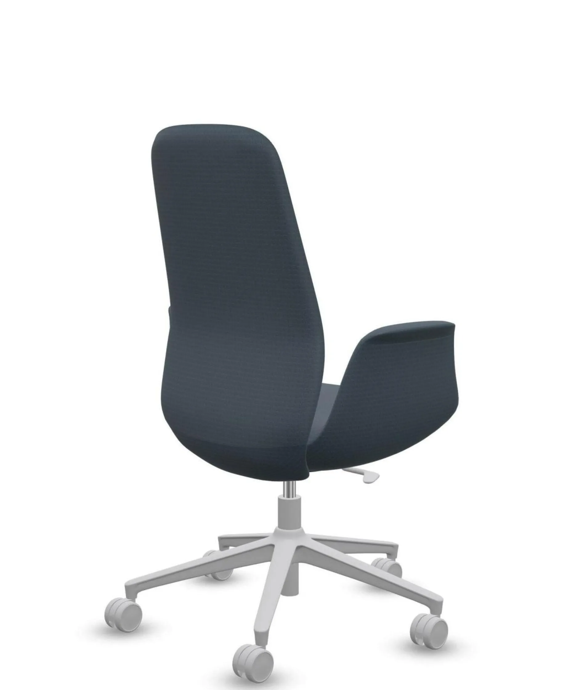 Chaises De Bureau>Camif FLOKK Fauteuil de bureau assise ergonomique Ellie Pro 10ST - - Roulettes pour sol dur Bleu Jean
