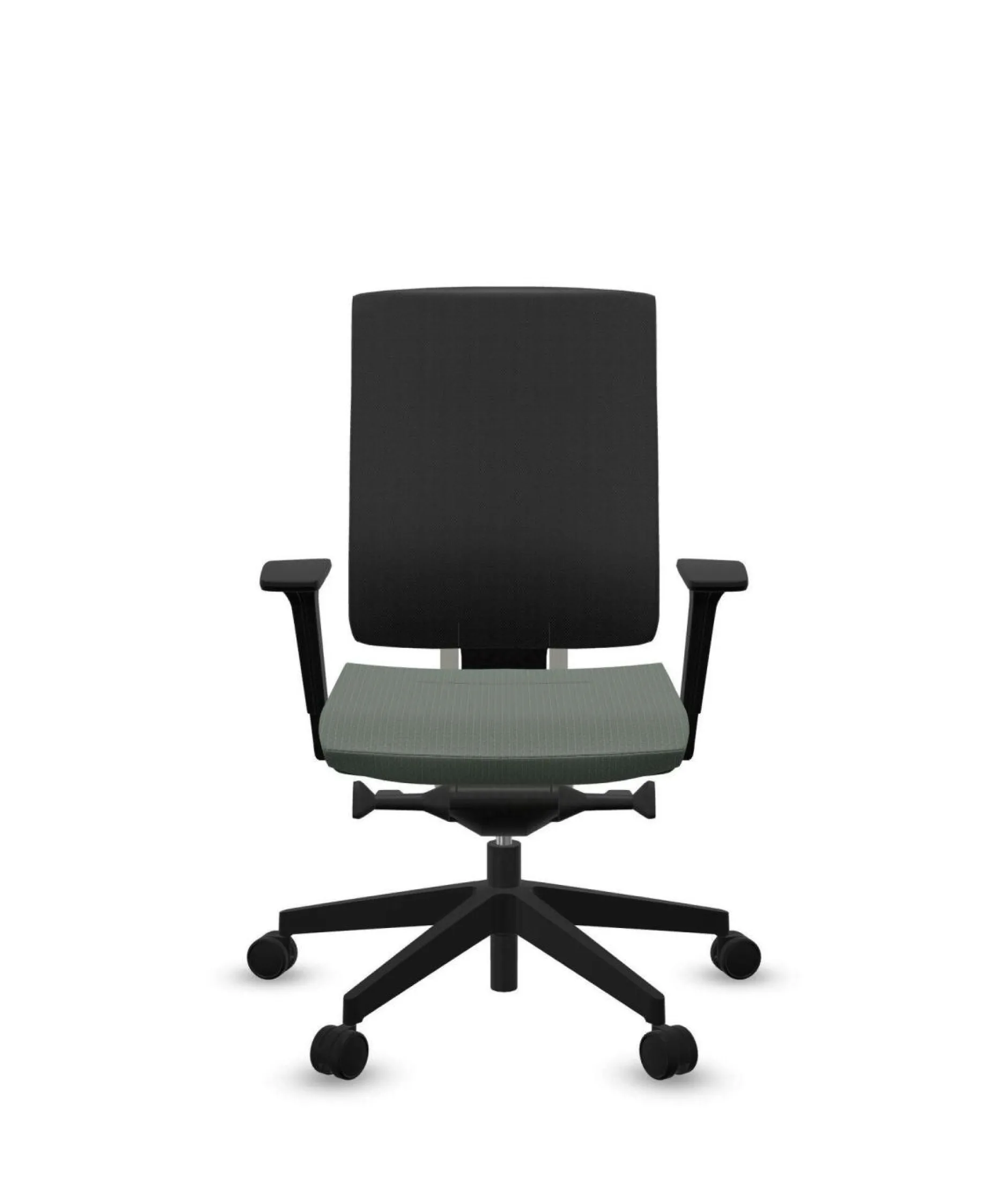 Chaises De Bureau>Camif FLOKK Fauteuil de bureau sans têtière Xenon Net 101SFL - - Roulettes pour sol dur Vert Sauge