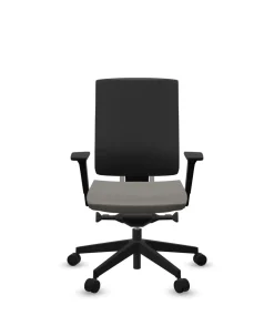 Chaises De Bureau>Camif FLOKK Fauteuil de bureau sans têtière Xenon Net 101SFL - - Roulettes pour sol dur Beige