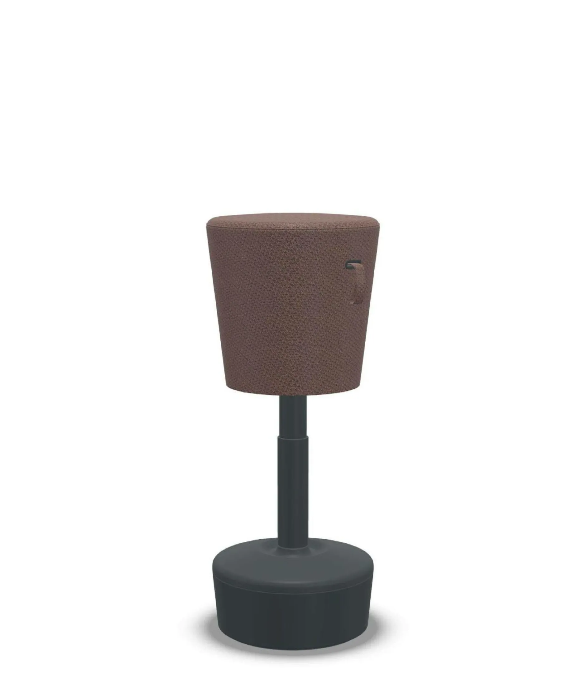 Chaises De Bureau>Camif FLOKK Tabouret assis debout base gris foncé Mickey - Terracotta