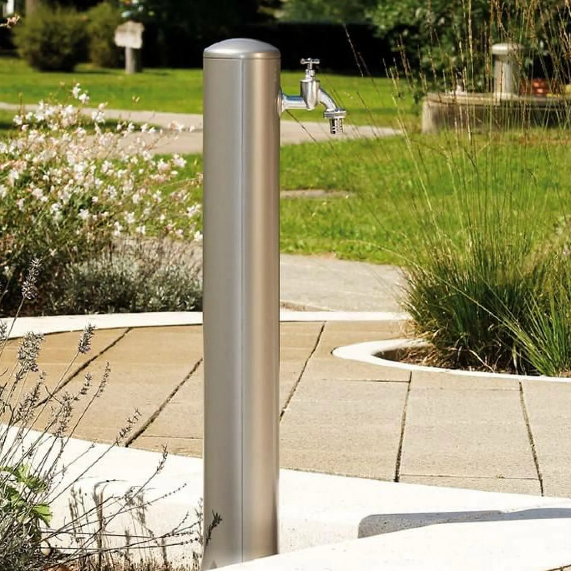 Récupérateurs D'Eau|Fontaines>Camif GARANTIA Fontaine Rondo Gris