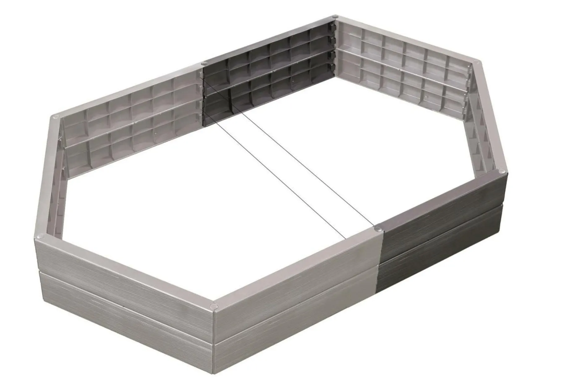 Carrés De Potager>Camif GARANTIA Kit 2 Carrés de Potager avec 2 Sets d'Extension Ergo