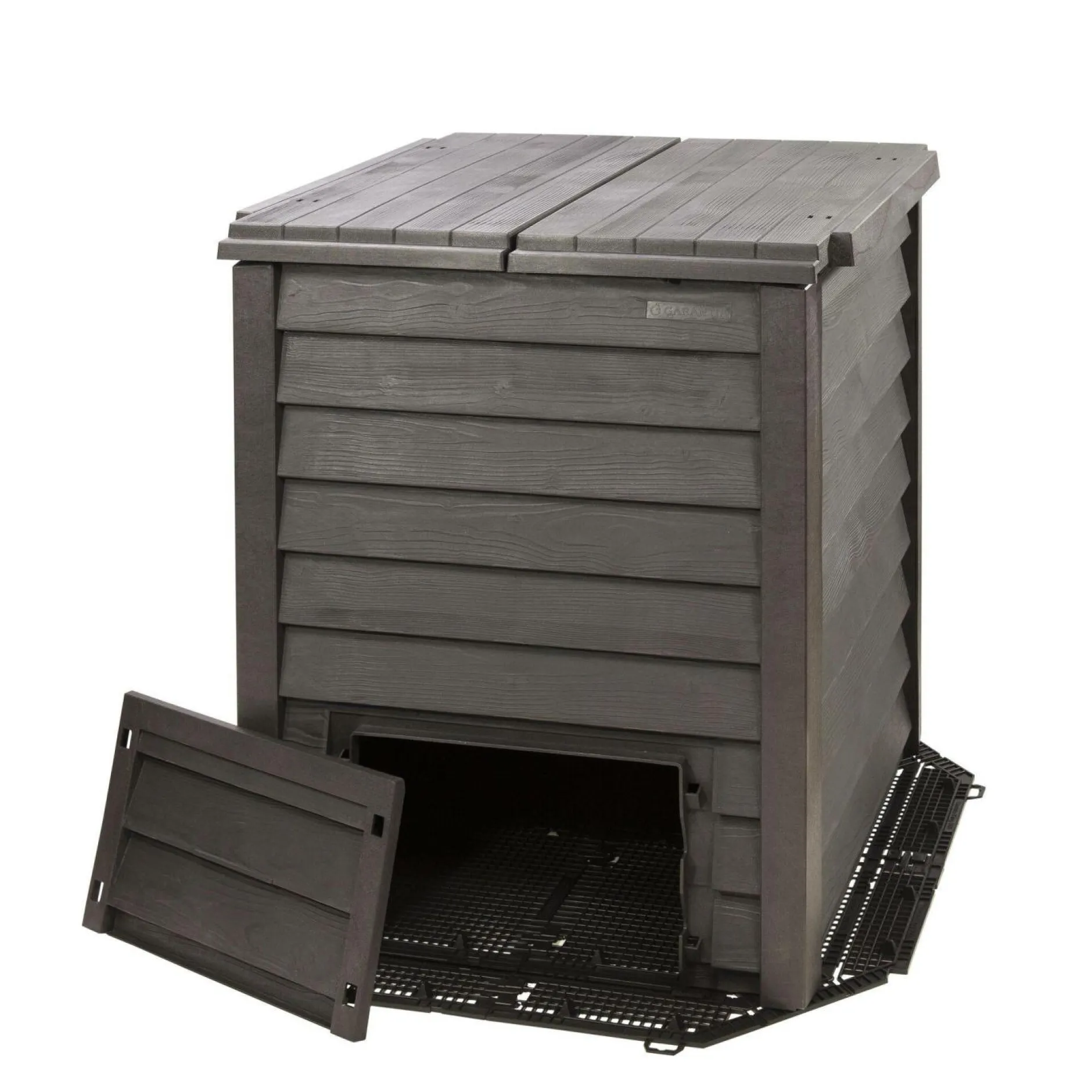 Composteurs>Camif GARANTIA Kit Composteur Imitation Bois 400 L Thermo Wood