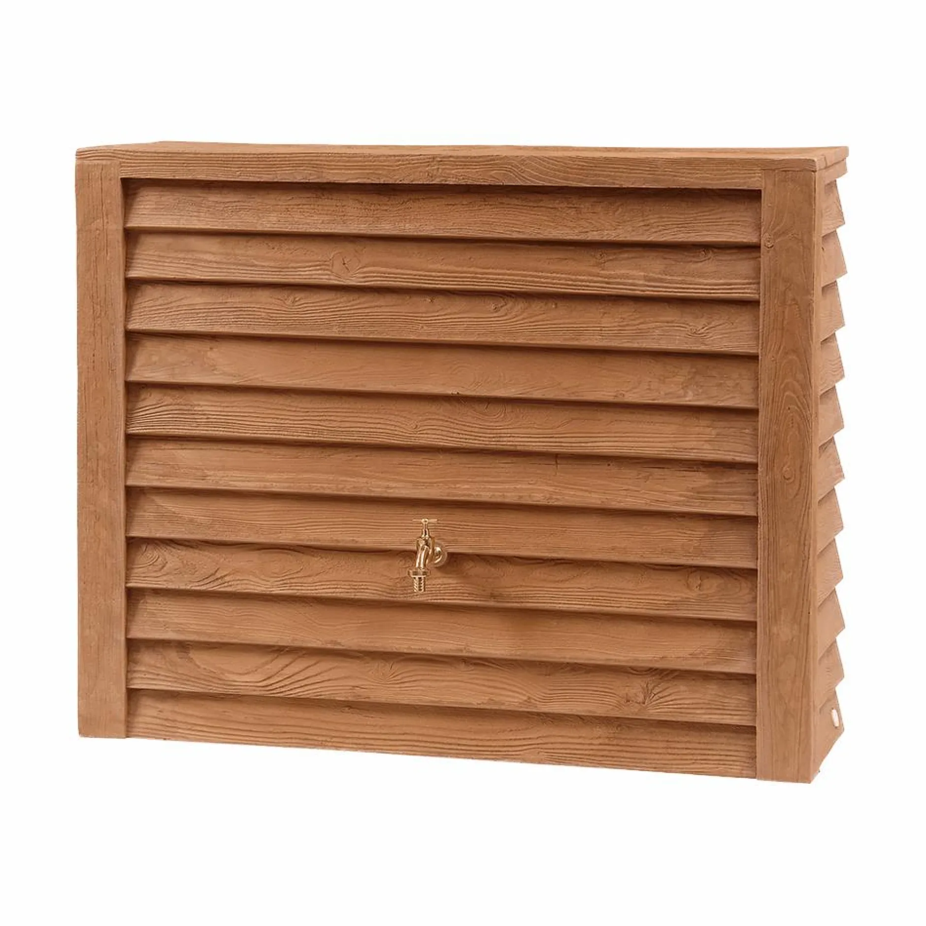 Récupérateurs D'Eau>Camif GARANTIA Kit Récupérateur d'Eau 350 L Woody Aspect Bois Clair