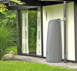 Récupérateurs D'Eau>Camif GARANTIA Kit Récupérateur d'Eau 400 L Élégance - Gris