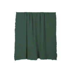 Plaids|Plaids>Camif HAOMY Plaid double voile de coton Vanly - - 130 x 180 cm Pigeon