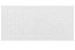 Tapis De Bain>Camif HAOMY Tapis de bain coton Kymi - - 55 x 110 cm Blanc