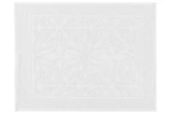 Tapis De Bain>Camif HAOMY Tapis de bain coton Hammam - - 60 x 80 cm Blanc