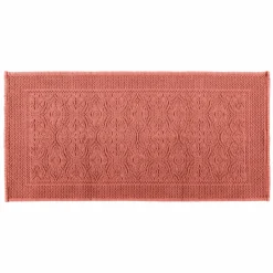 Tapis De Bain>Camif HAOMY Tapis de bain coton Kymi - - 55 x 110 cm Bois de rose