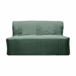 Housses De Clic-Clac Et Bz|Housses De Clic-Clac Et Bz>Camif Housse de BZ Carlos - - 140 x 190 cm Vert Fougère