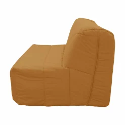 Housses De Clic-Clac Et Bz|Housses De Clic-Clac Et Bz>Camif Housse de BZ recyclée Heva - - 140 x 190 cm Curry