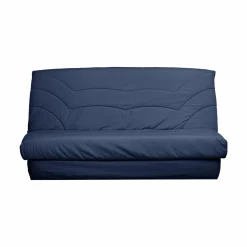 Housses De Clic-Clac Et Bz|Housses De Clic-Clac Et Bz>Camif Housse de clic-clac Heva recyclée - Bleu Minéral