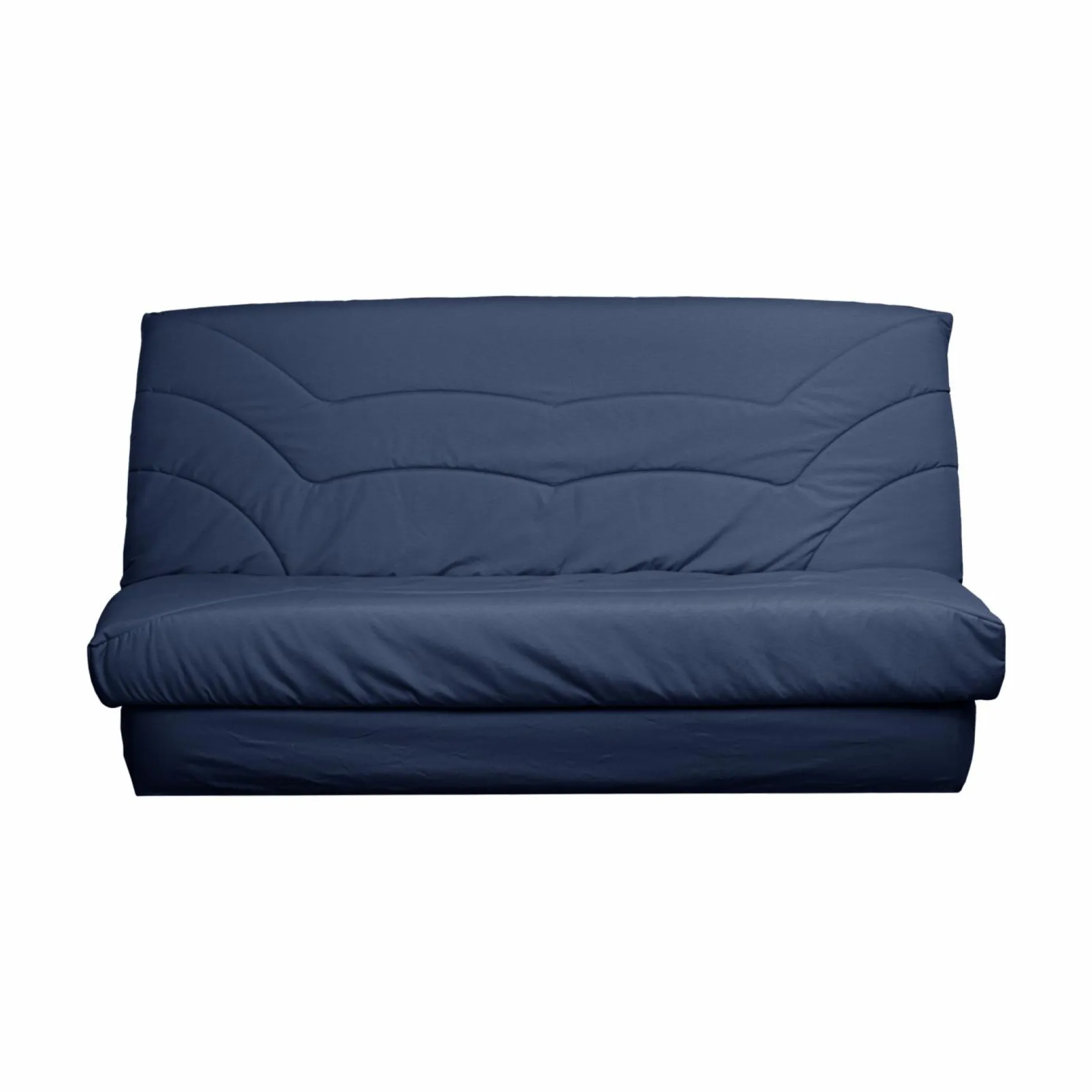 Housses De Clic-Clac Et Bz|Housses De Clic-Clac Et Bz>Camif Housse de clic-clac Heva recyclée - Bleu Minéral