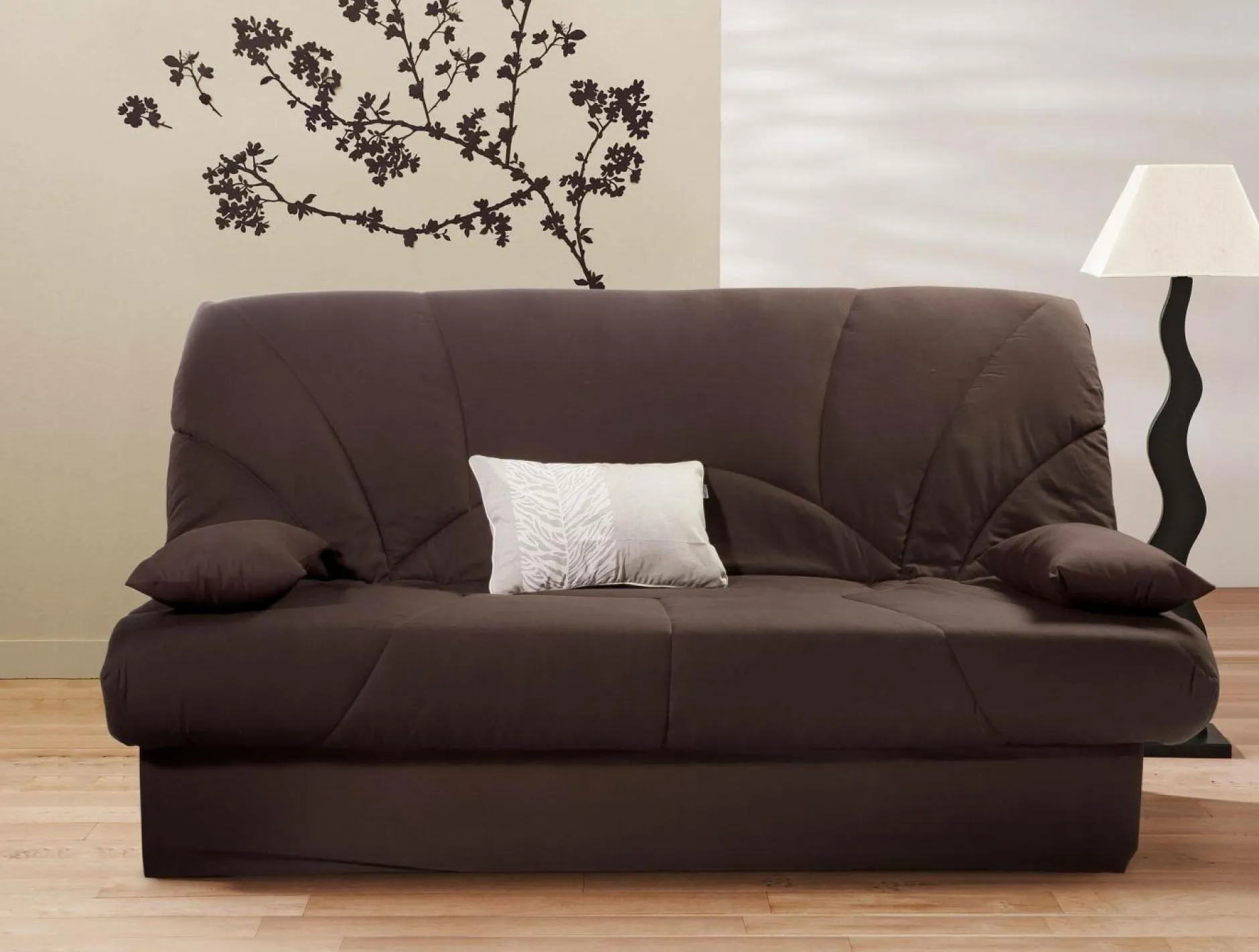 Housses De Clic-Clac Et Bz|Housses De Clic-Clac Et Bz>Camif Housse de clic-clac Soleil et bande socle, chocolat