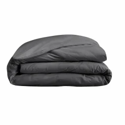 Housses De Couette>Camif Housse de couette coton bio Fil & Sens - - 140 x 200 cm Anthracite