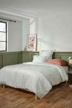 Housses De Couette>Camif Housse de couette coton bio Verlaine - - 260 x 240 cm Blanc