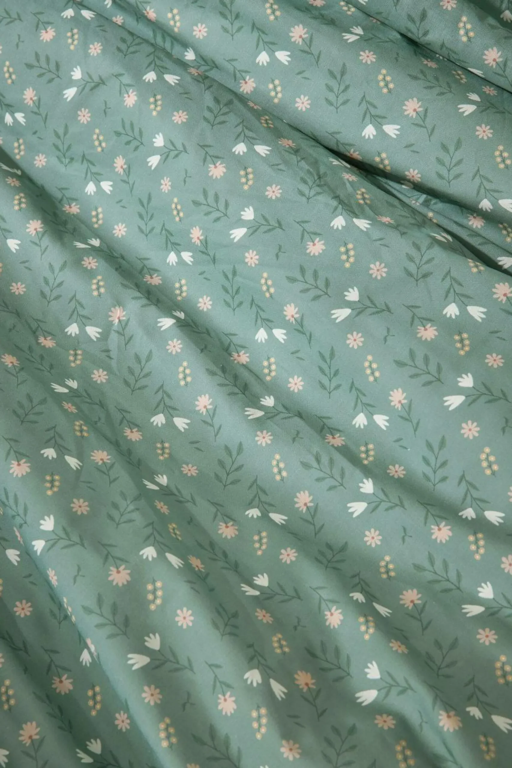 Housses De Couette>Camif Housse de couette coton bio Verlaine - - 140 x 200 cm Céladon